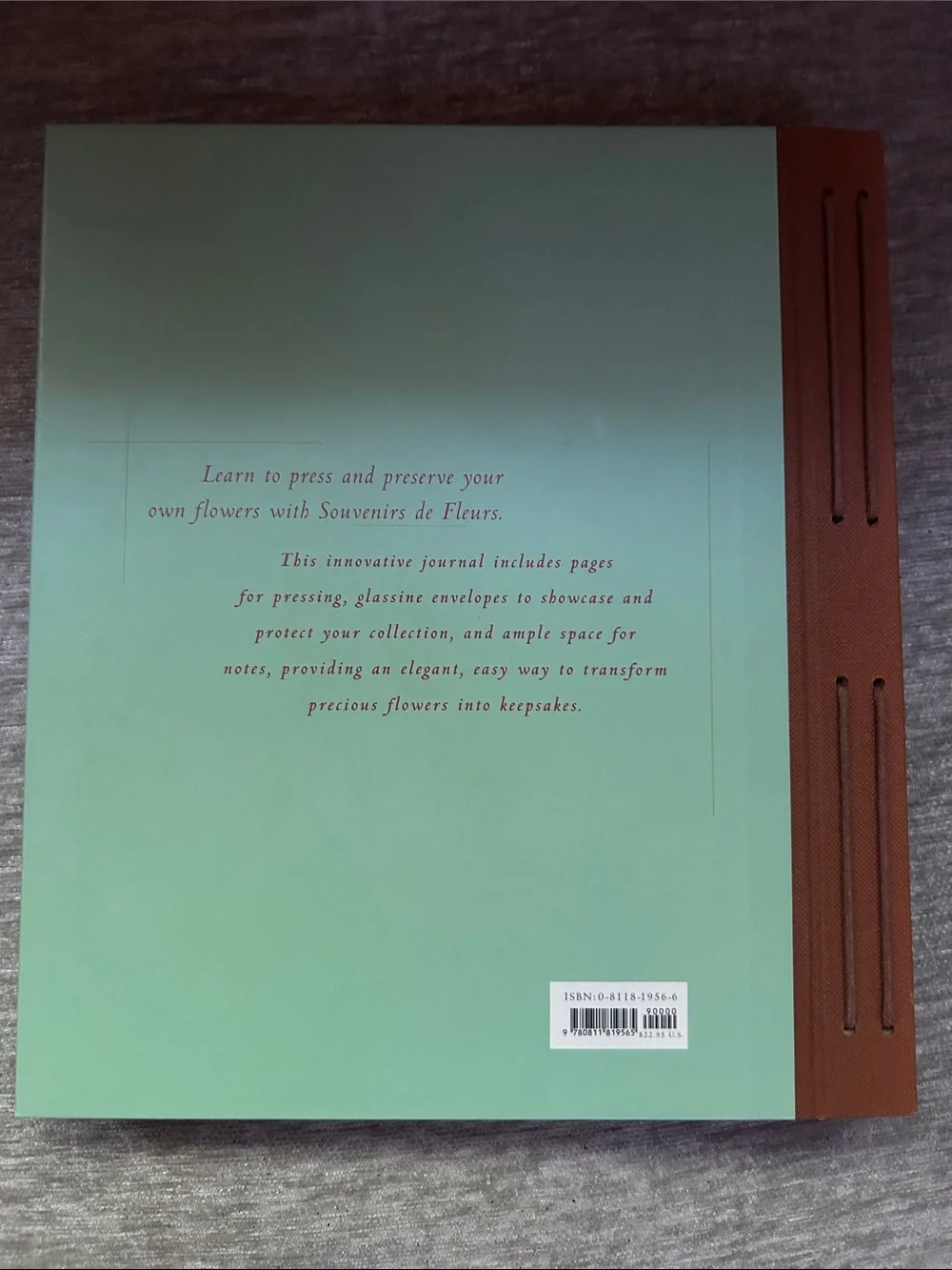 pressed flower book